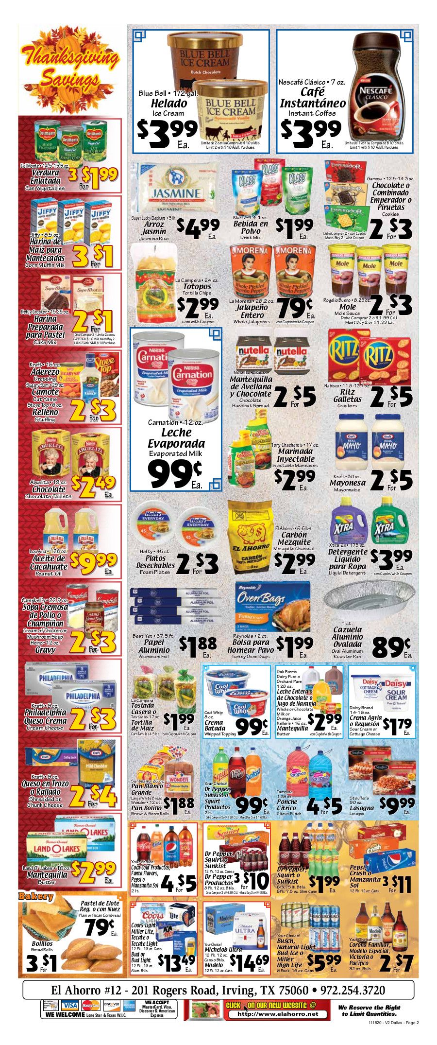 El Ahorro Supermarket Supermercados Hispanos Dallas